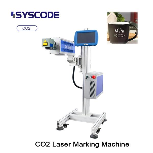 Marqueur laser CO2 économique - Solution d'entrée de gamme. Pour le marquage du cuir/tissu/bois. Système d'exploitation Linux, écran tactile 10 pouces.