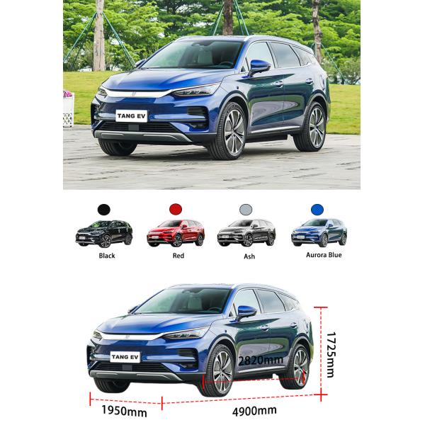 2022 Китай Новые энергетические транспортные средства Подержанные автомобили Чистый внедорожник BYD Tang EV Car