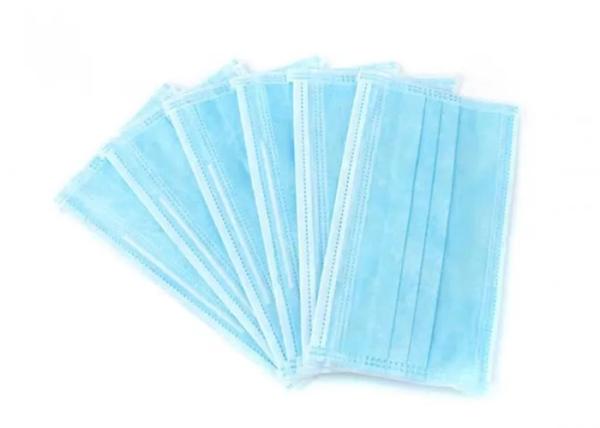 Personal Safety Earloop Face Mask / Disposable Face Mask Liquid Proof
