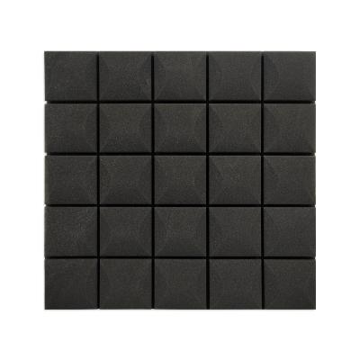 Mousse acoustique carrée non toxique légère, mousse étanche à l'humidité d'isolation phonique