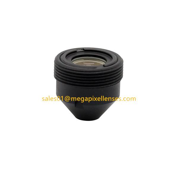 1/2.7 2.5mm F2.2 3MP Megapixel M12x0.5 Mount Sharp Cone HD Pinhole Lens for covert camera