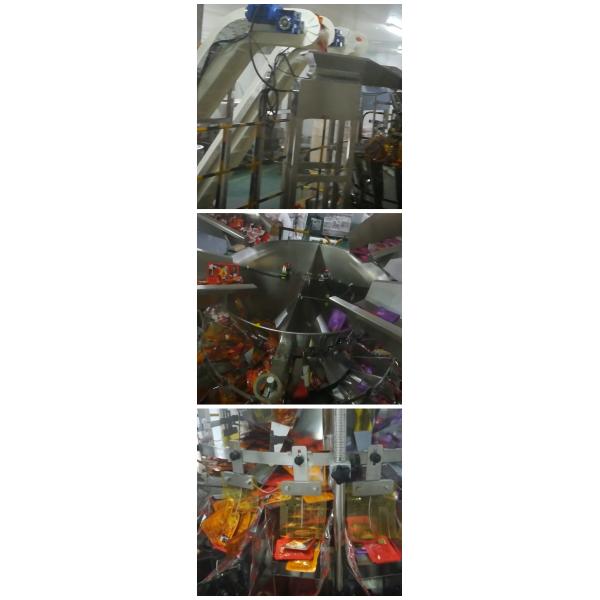 ISO 9001 машина упаковки еды закуски 14 главных 1.6L для сухофрукта