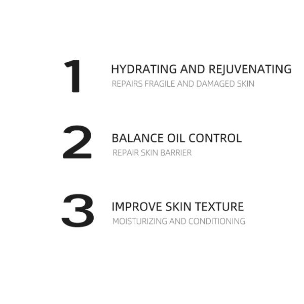 Hyaluronic кисловочный разводя водой лицевой тонер распыляет поры сокращения