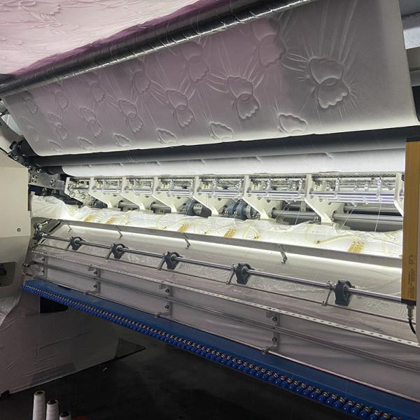 ZOLYTECH Mattress Machinery Industrial Quilting Machine Chain Stitch For Quilts WV15 1500rpm