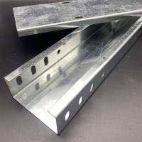 Heavy Duty Custom Size Slotted Metal Steel Cable Trunking with Cover