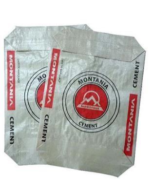 Polypropylene Woven Cement Valve Bags Dust resistant Multi Color Printed