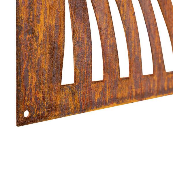 A tela de aço de Corten da decoração da casa do nível superior almofada dentro fora