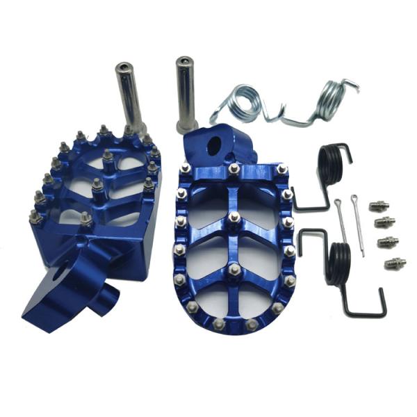 Yamaha YZ450F Foot Pegs for Aftermarket Motorcycle Parts and Accessories