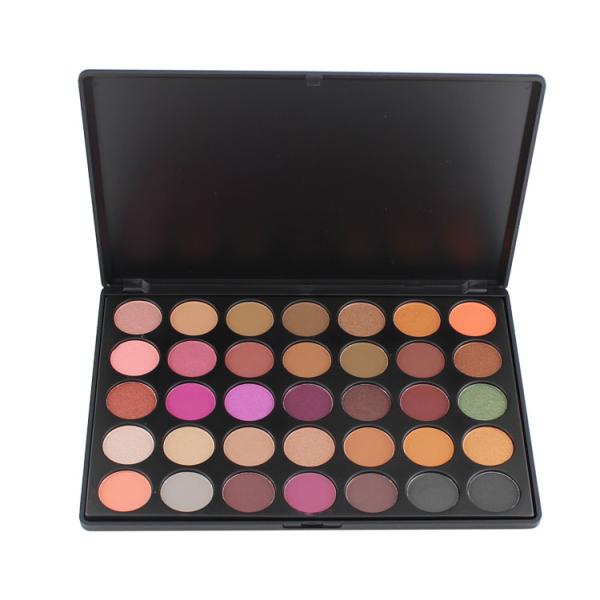 Private Label Cheap Cosmetic 35 Color Eyeshadow Palette In Stock