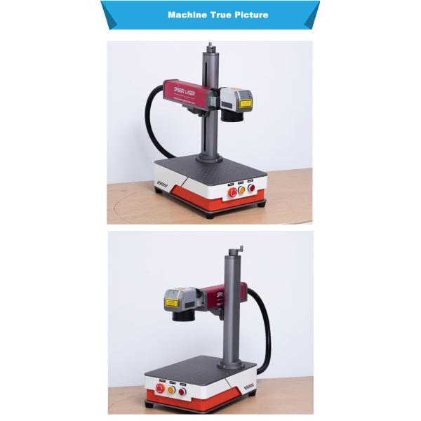 2021 hot sale Portable 20W fiber Laser Marking Machine , fiber Laser Engraving Machine For Metal