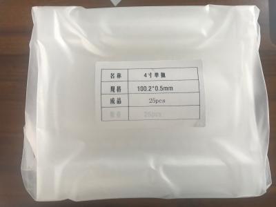 polegada Al2O3 0.5mm C da carcaça 4 da safira de 100mm - espessura da linha central personalizada
