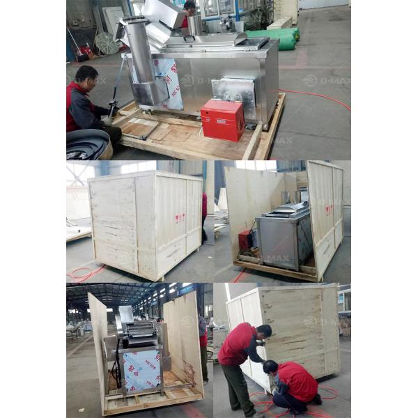 Gas Heating Snack Frying Machine for Clean and Healthy Potato Chips