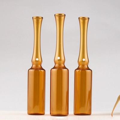 1ml 2ml Borosilicate Glass Vial Ampoule Clear Small Bottle Ampule