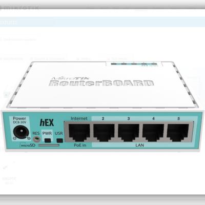 VoIP Function Mikrotik RB960PGS Router with 5 Gigabit Ethernet Ports and 4 SFP Ports