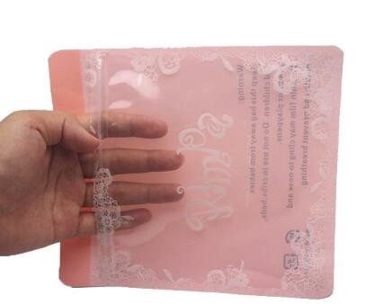 OPP zipper bag / clear printed plastic k bag resealable phone case packaging