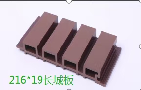 Matériaux composites en bois plastique pour panneaux muraux extérieurs de maisons préfabriquées