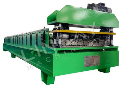 0.3mm-0.6mm Corrugated Roof Panel Roll Forming Machine 7.5T