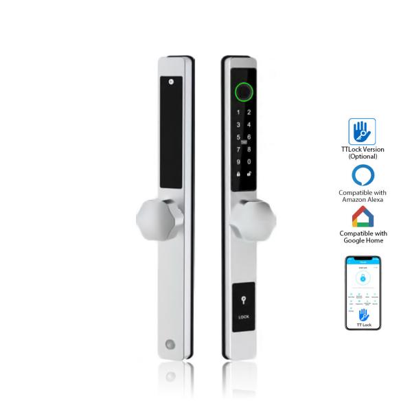 Serrure de porte matérielle en alliage de zinc d'empreinte digitale de l'UL -680 pour la maison avec le clavier numérique de contact de doigt