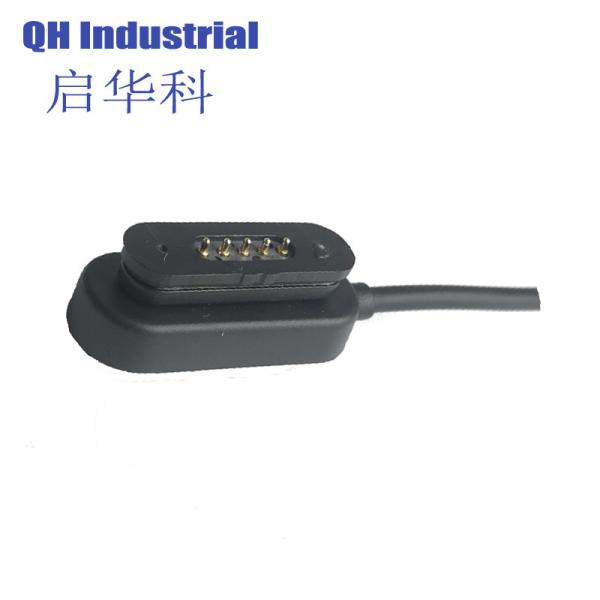 5Pin Ukraine Smart Home Applicaton Connector Magnetic Power Connector Pogo Pin Connector For Smart Watch