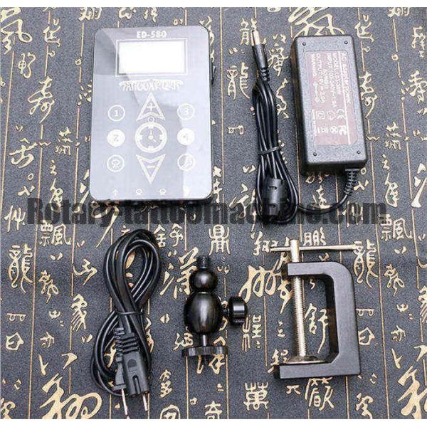 ED-580 Touch Screen Tattoo Power Supply ABS Plastic Material Tattoo Artist Transformer