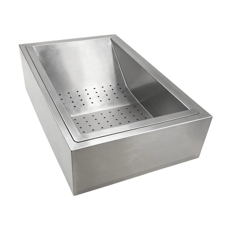 801 Oil Filter Tank Commercial French Fries Station Food Safe Standard For Chain Store