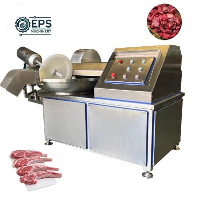 PLC Control Industrial Bowl Cutter Chopper For Food Factory Dual Speed
