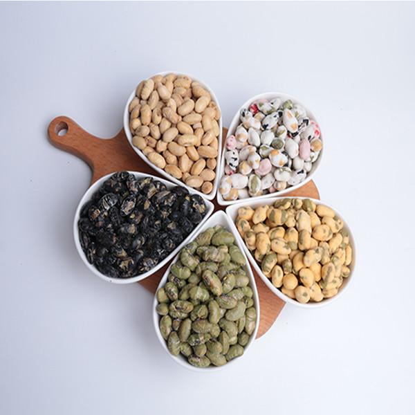 Coated BBQ Roasted Edamame Soya Bean Snacks Free From Frying Soy Nut Snacks Green Bean Snack Dried Food