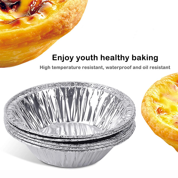 Одноразовая лентовая фольга для выпечки упаковка кастрюля яйцо торт фольга поднос для выпечки пирог