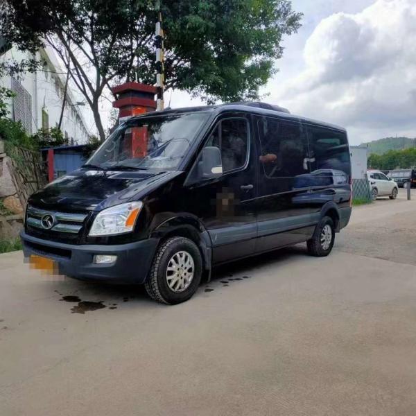 King Long Used 15 Passenger Buses Jinbei 2nd Hand Minibus Left Hand Drive