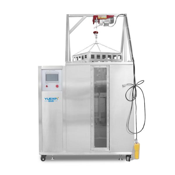 Touch Type 1200L Rain Test Chamber With Electric Hoist For IPX5 IPX6 IPX7