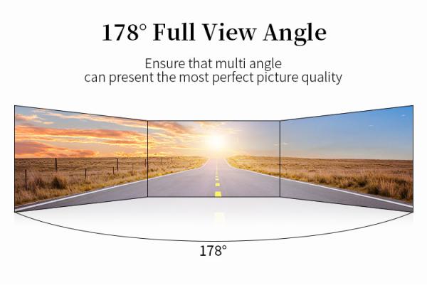 Ultra Thin 0.88mm Bezel lcd advertising display 55 inch 3d Video Wall 1920X1080 500Nits