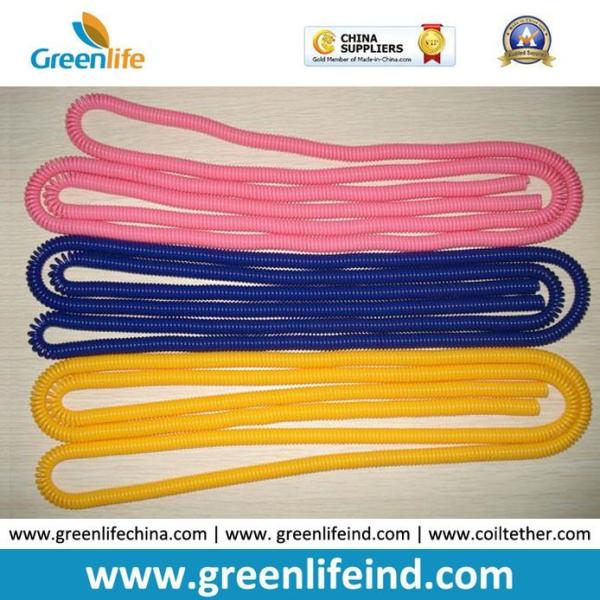 Extended 5Metre Spring Wire Reinfored Coiled Cables w/Custom Colors