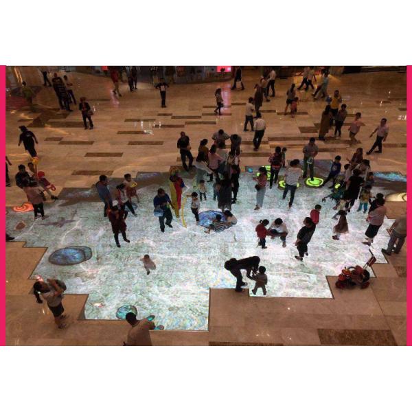 Advertising LED Dance Floor Tiles 2.9mm Pixel Pitch 500mm*500mm