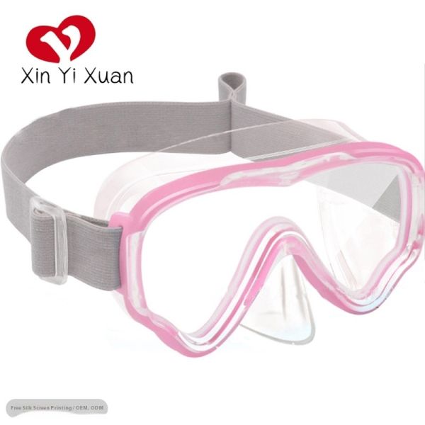 Adult dry-type diving mask - Silicone snorkel mask - Cross-border - Customized by the manufacturer for ODM/OEM - Anti-fog diving glasses