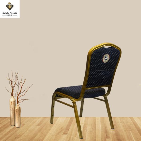 Modern Iron Metal Banquet Chair For Dining Wedding Events Hotel Hall Furniture
