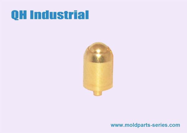 OEM ODM 10uin 20uin Gold Plating Brass Cellphone Mobile Phone Battery Connector Spring Load Pogo Pin