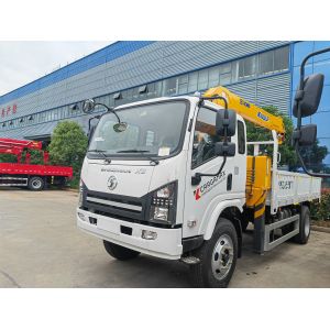 SHACMAN X9 Truck Mounted Crane with XCMG SQ5SK30 Telescopic Boom Crane