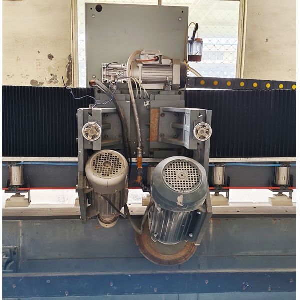 Zeus 45 Degree Granite Stone Cutting Machine with Motor & Bearing 7.5kW 220V