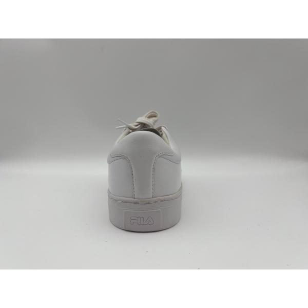 Stylish Anti Skid Sports Shoes White Womens Leather Tennis Shoes White