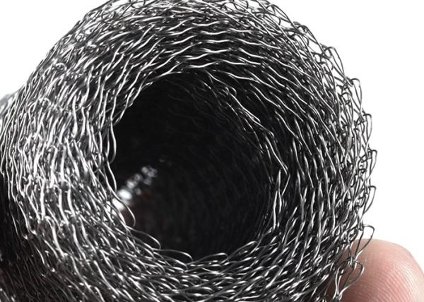 Metal Knitted Wire Mesh Co Knit Stainless Steel 316L And PTFE Fiber