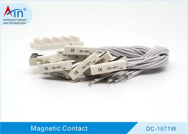 DC-1571W; Wired ABS Magnetic Door Contact Easy Installation CE ISO Approved