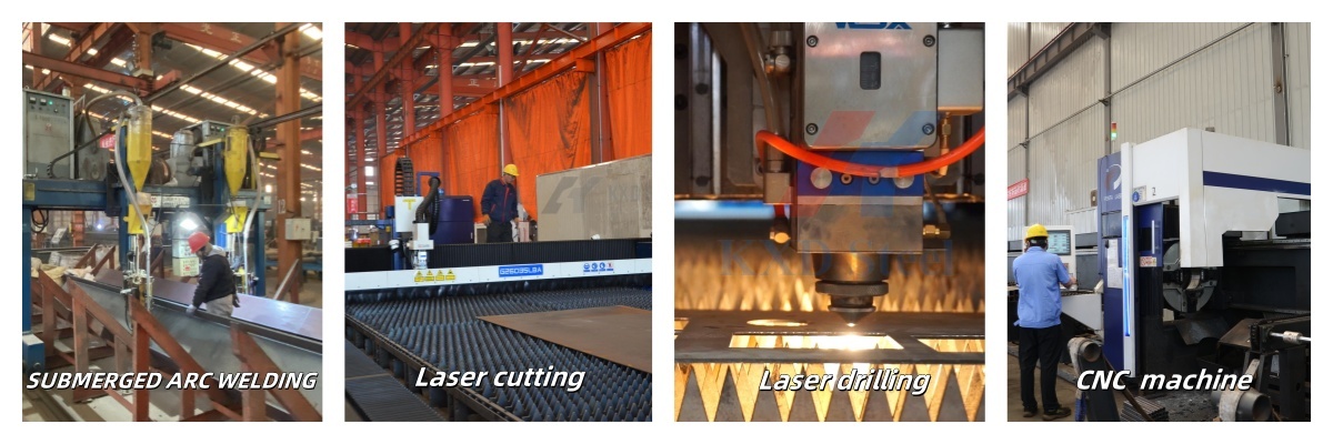 Quick Assembly Prefabricated Steel Structure Building Bolt Connection Easy Installation Industrial Commercial