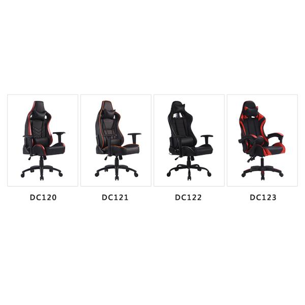 RGB LED Gaming Chair Comfortable and Professional Swivel Rolling Chair for Commercial