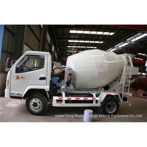 T. King Chassis Concrete Mixer Truck 2 CBM , Ready Mix Cement Trucks