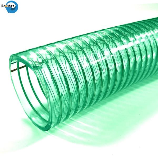 Industrial PVC Spiral Steel Wire Reinforced Water/Air/Rubber/Suction/Garden Hoses
