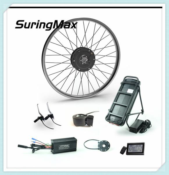 48V 500W Gear Motor With LG Cell Lithium Battery, Electric Mountain Bike Kit