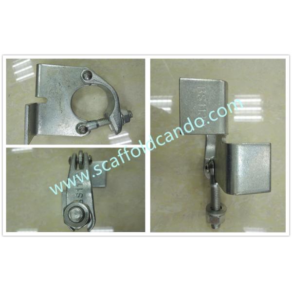 Good quality low prices scaffolding Q235 electro galvanized 48.3mm board retaining coupler, BRC clamp for sale