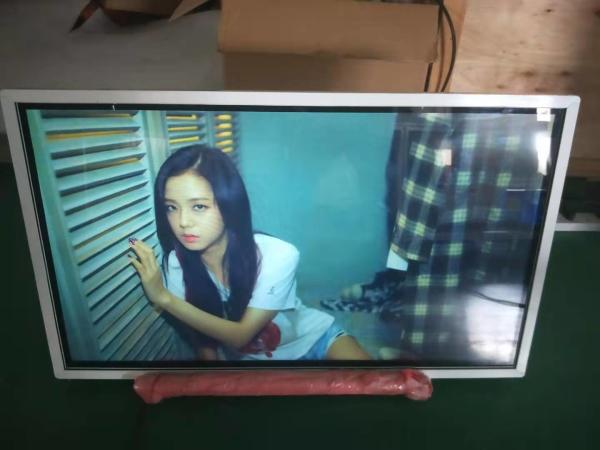 super slim elevator digital signage  bright white 42 inch Touch Screen mall medical indoor