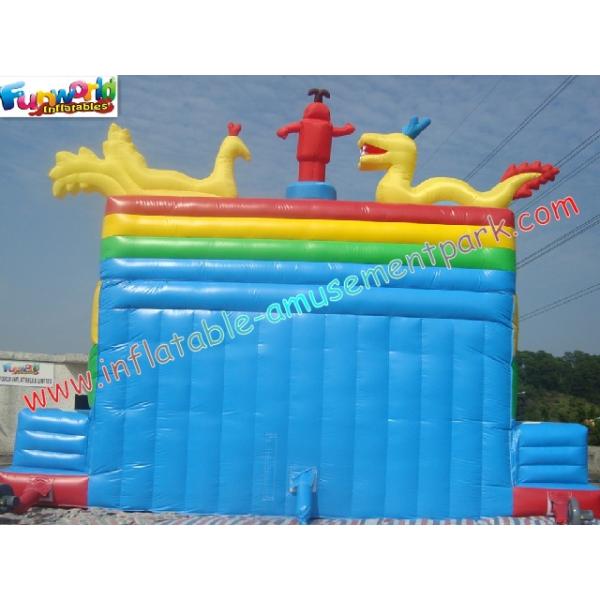 Juegos inflables gigantes de Funcity de los parques de atracciones modificados para requisitos particulares para los niños