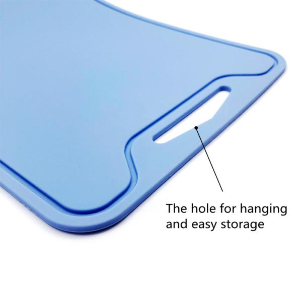 Extra Thick Flexible Silicone BPA Free Non-toxic Cutting Board Mats Set Colorful Kitchen Cutting Board Dishwasher Safe BBQ Board